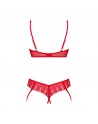 Ingridia ensemble 2 pièces ouvert - Rouge