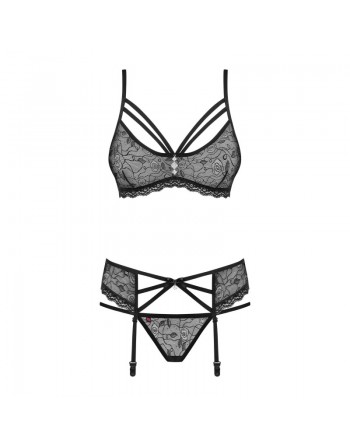 818-SEG-1 Ensemble 3 pcs - Noir