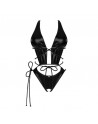 Cordellis body ouvert - Noir wetlook